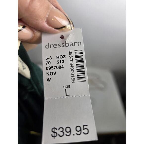 Women's Kraft Kat Boho Green Top Tunic Blouse size Large - Picture 9 of 9